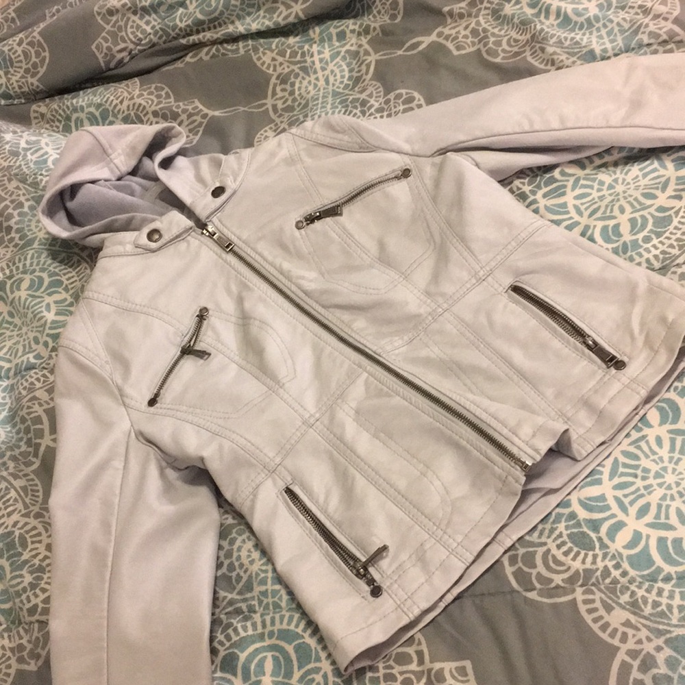 Leather jacket